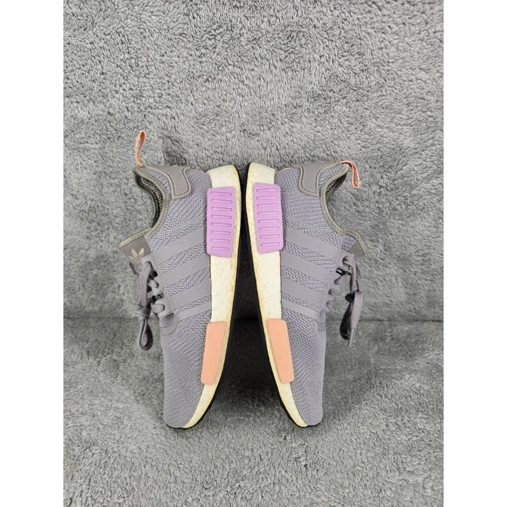 ​Adidas NMD R1 Grey Orchid Tint Men's Size 10 Boost Running Shoes B37647